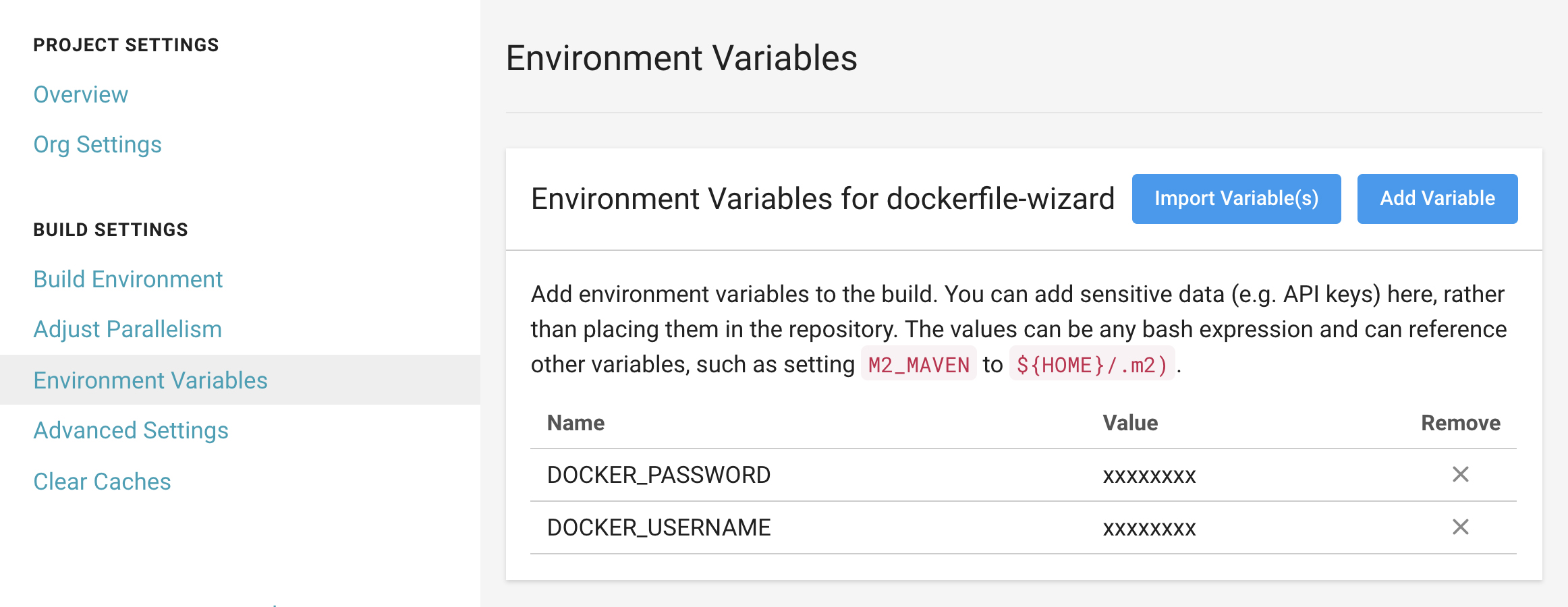 GitHub CircleCIPublic/dockerfilewizard Use CircleCI